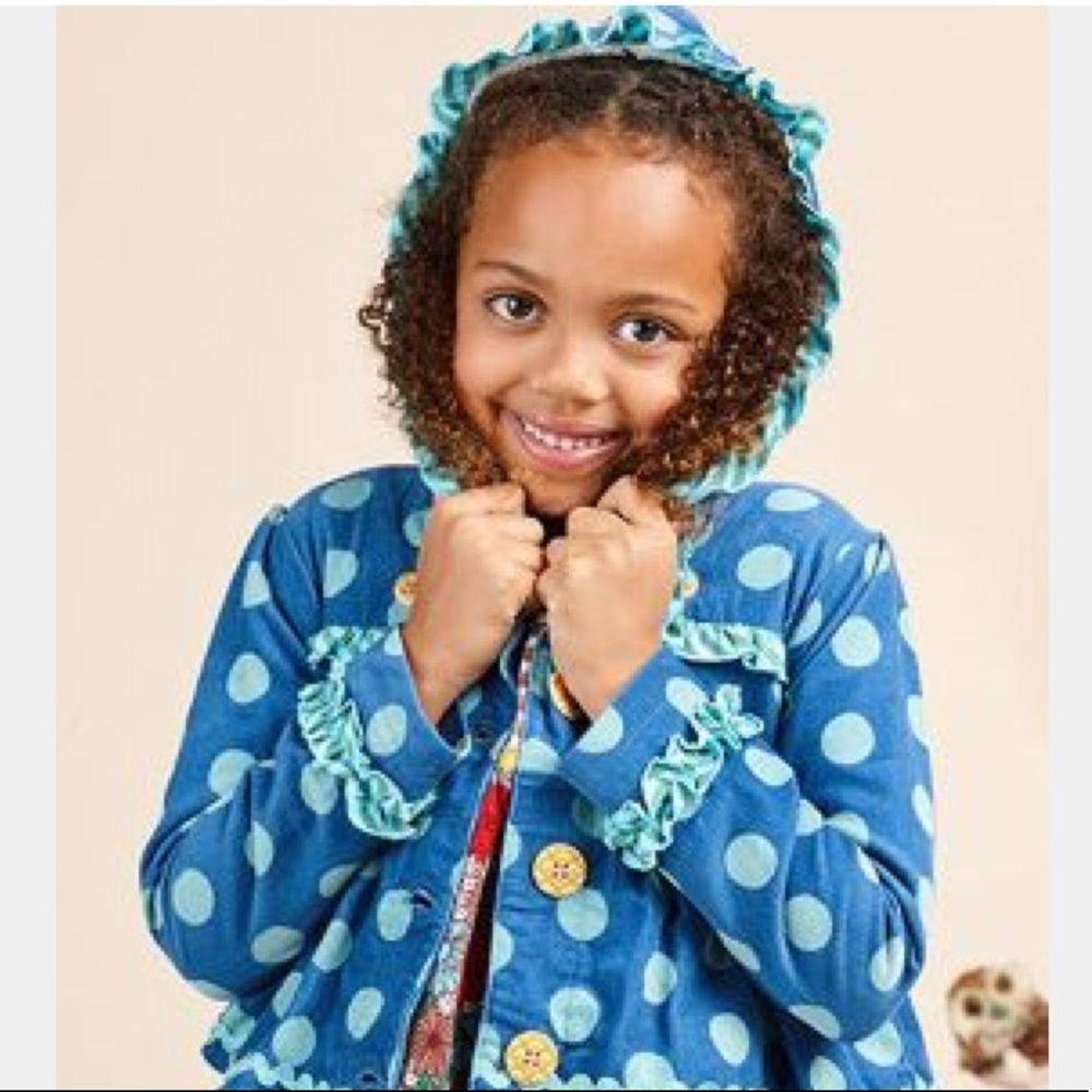 New Matilda Jane Days of Yore PolkaDot Coat Jacket